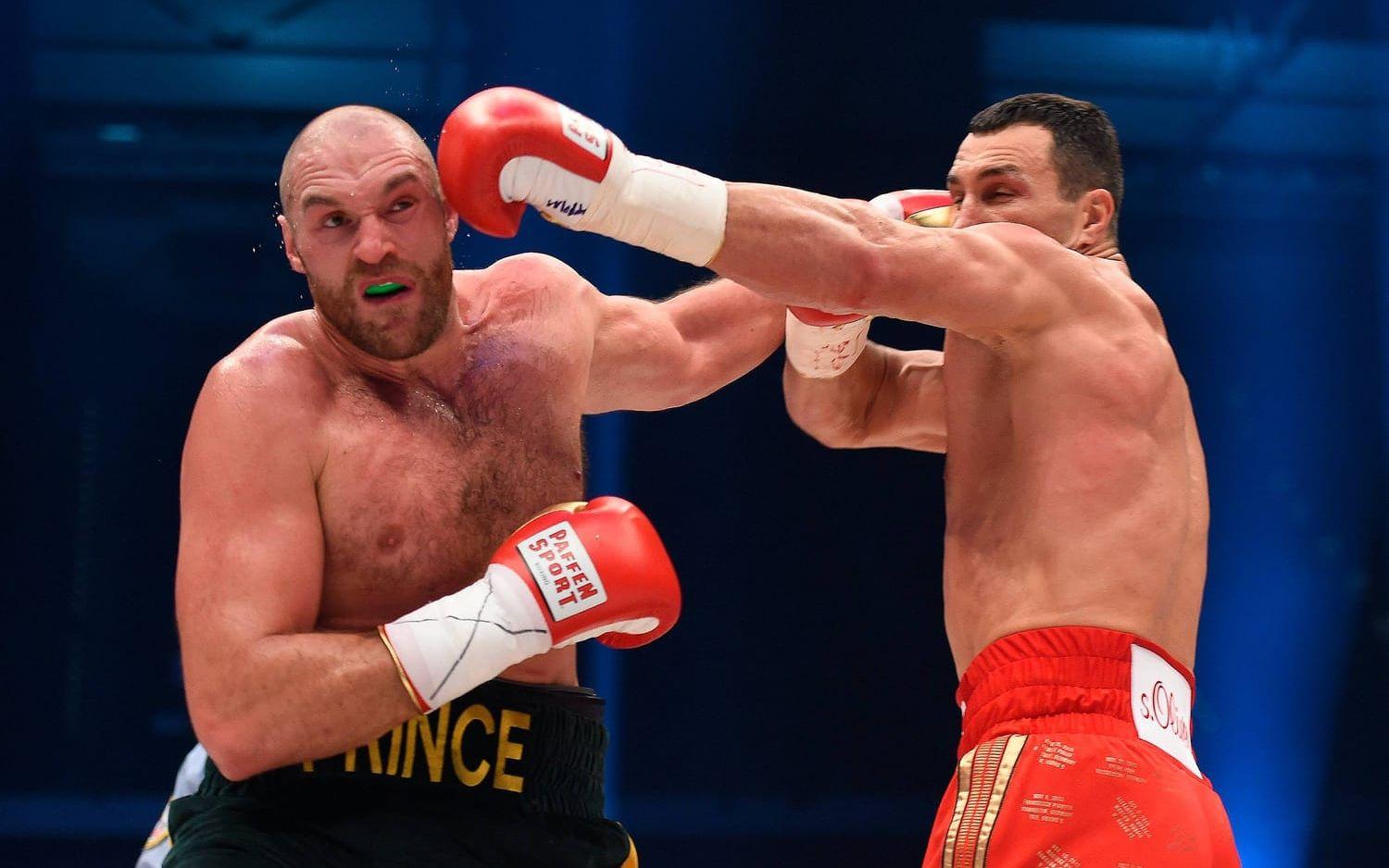 Fury vs. Klitschko. Bild: Bildbyrån