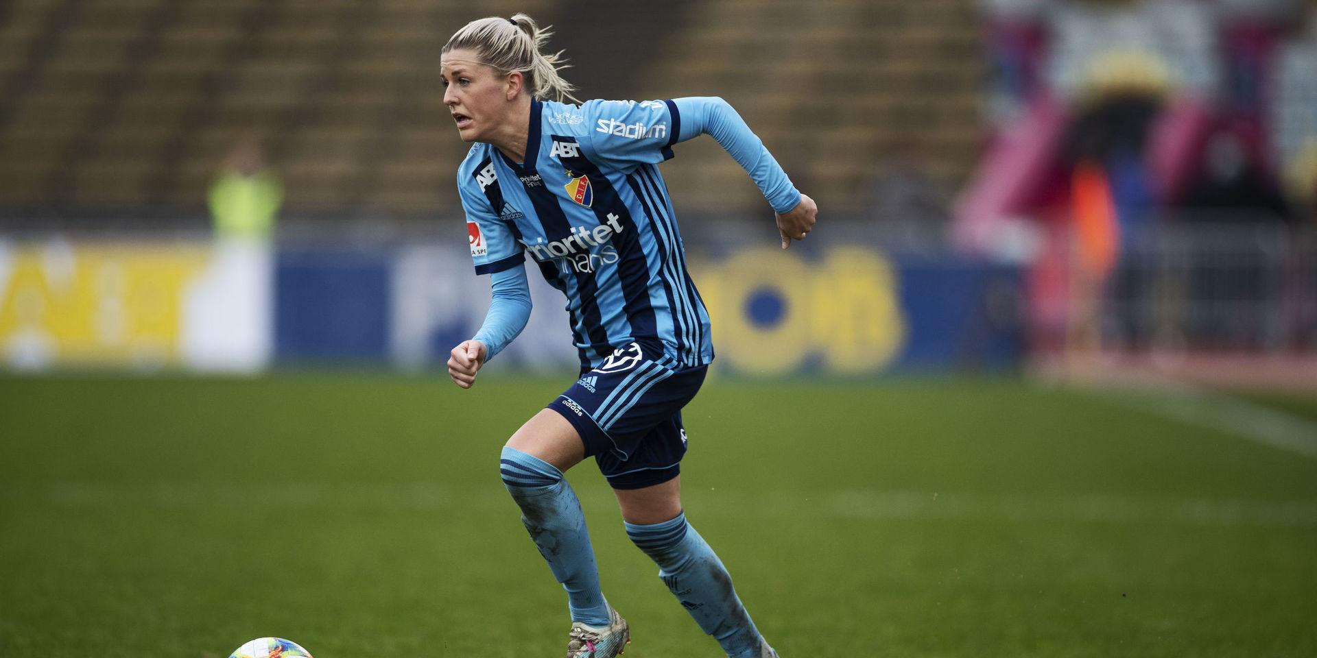 Olivia Schough gjorde två mål mot AIK. Arkivbild.