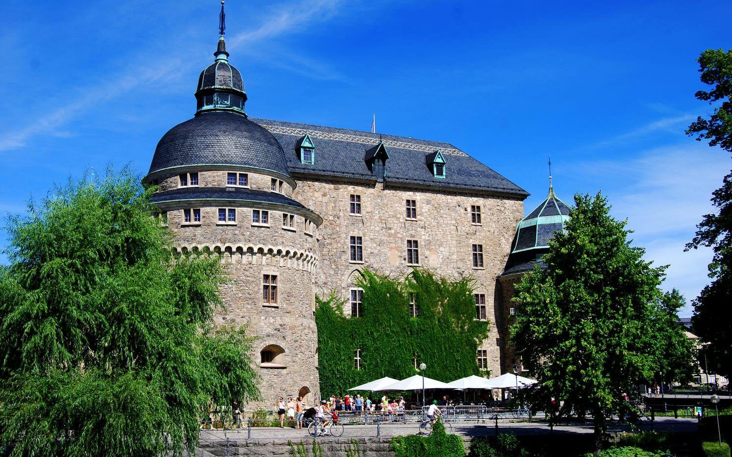 Örebro slott, Sveriges nionde vackraste byggnad enligt Sifo:s undersökning. Bild: Björn Fransson