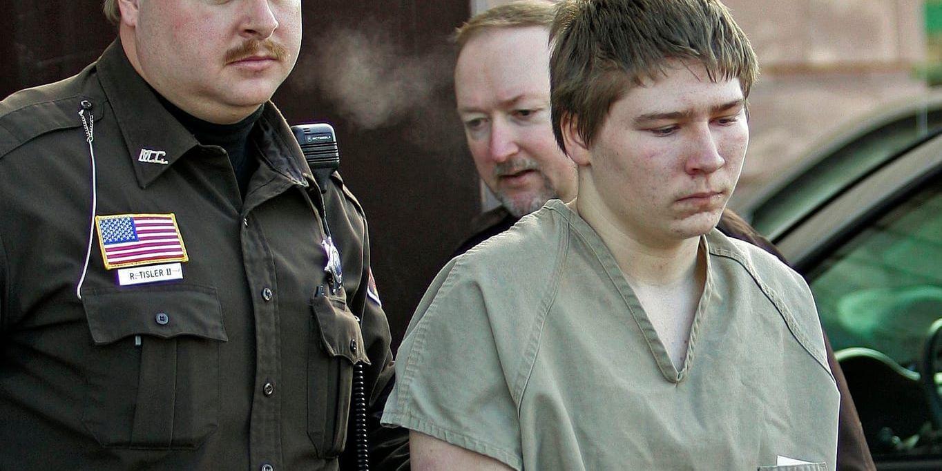 När Brendan Dassey från dokumentärserien "Making a murderer" dömdes för mord 2007 var han bara 17 år, i dag är han 26 år. Nu har han släppts fri ur fängelset. Arkivbild.