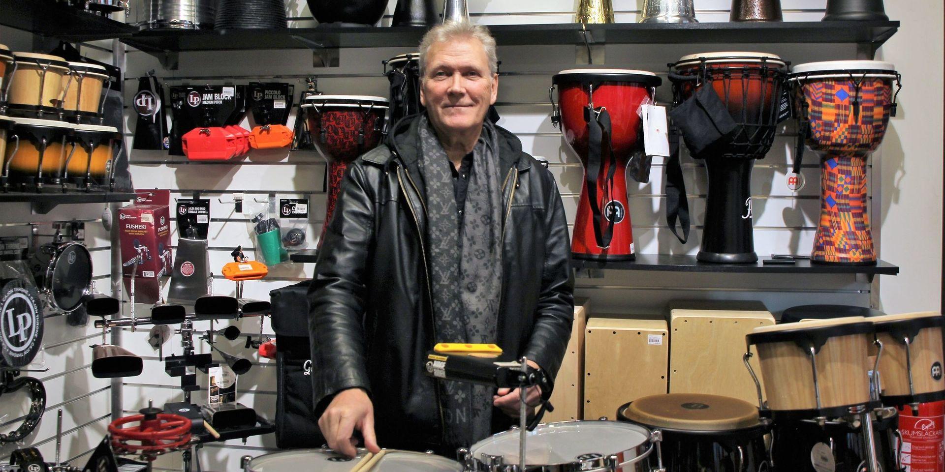 Musiken har på många olika sätt varit en viktig del i nästan hela Börje Olofssons liv. För 35 år sedan startade han butiken Buller &amp; Bång – en affär som bara sålde slagverk och som Börje drev fram till för sex år sedan.