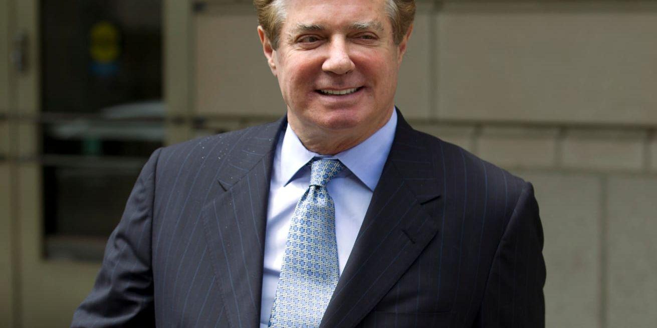 President Donald Trumps tidigare kampanjchef Paul Manafort.