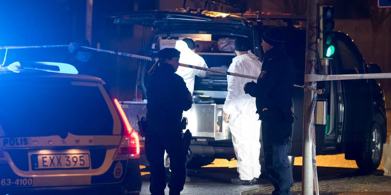 En ung man dödades och en annan fick livshotande skador vid ett knivbråk i Helsingborg tidigare i januari. Arkivbild.