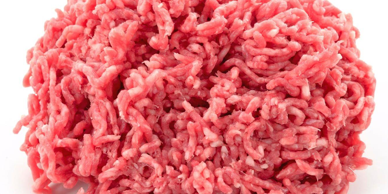 Vid kontroll fann man att var tredje köttfärs innehåller annat kött än vad som anges. Arkivbild
