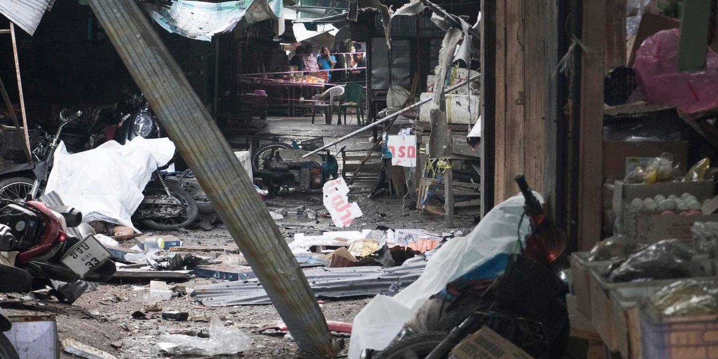 Bomben i Yala orsakade tre människors död och skadade över 20.