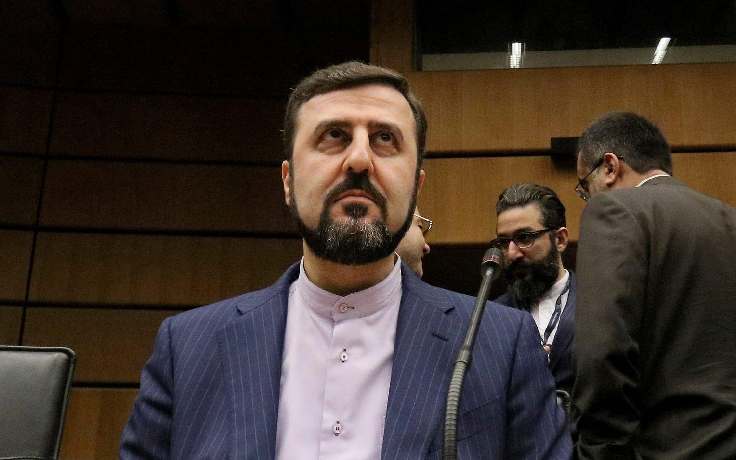 Kazem Gharibabadi, som är biträdande utrikesminister i Iran. Arkivbild.