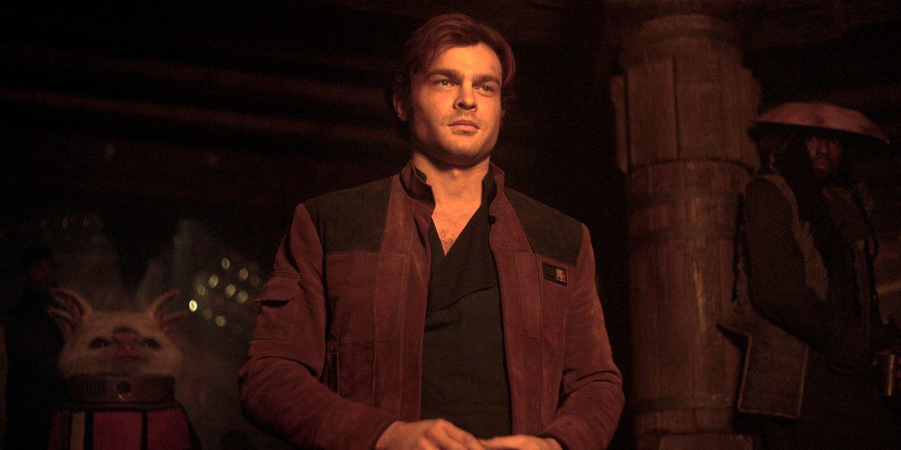 Alden Ehrenreich som unge Han Solo lockade inte så många biobesökare som Disney hade hoppats. Pressbild.