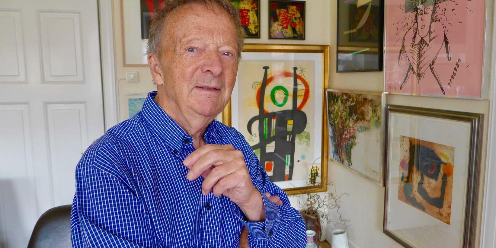 Göteborgs-profilen Tommy Nilson fyller 82 år och har fortfarande många järn i elden.