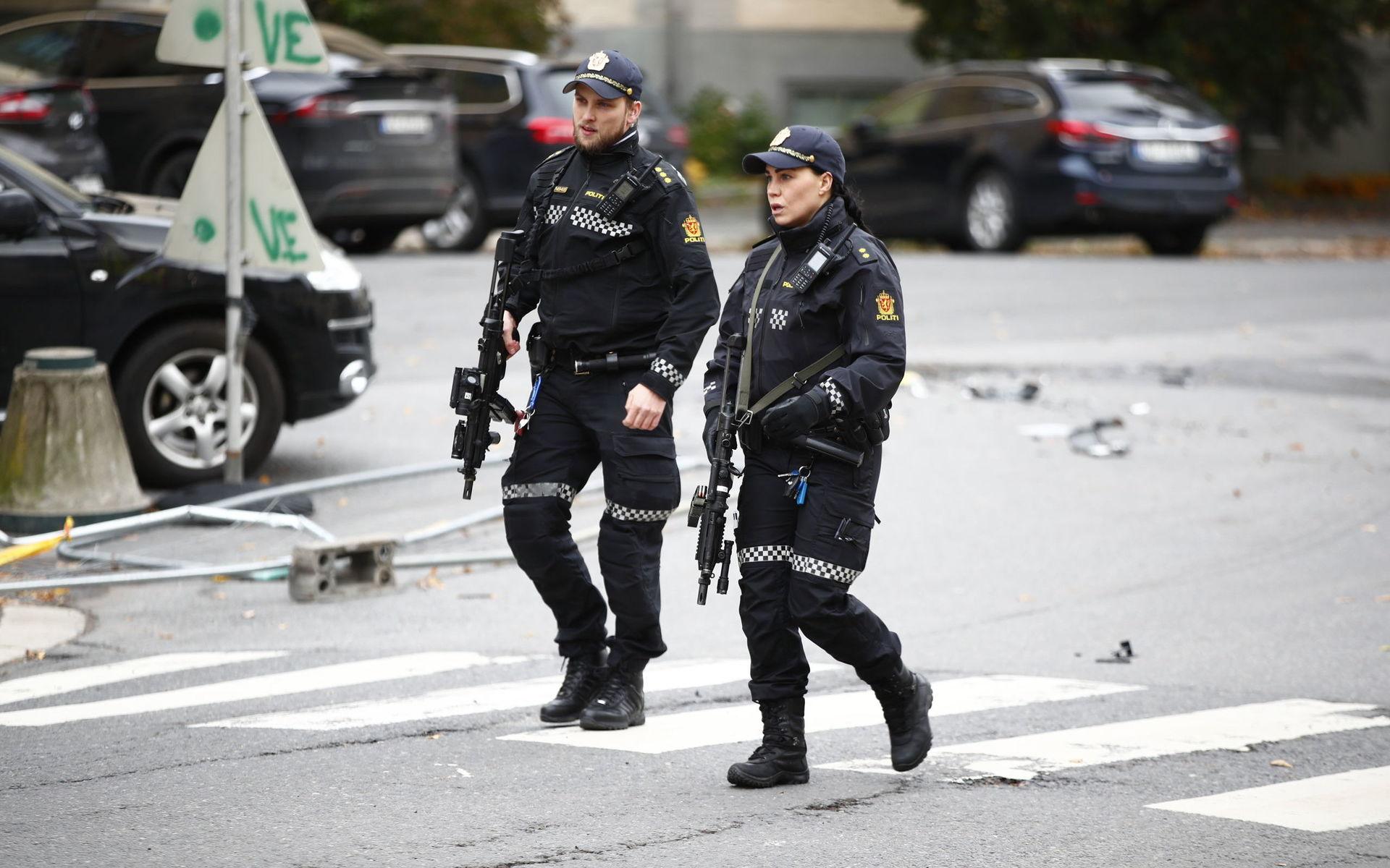 En stor polisinsats pågår i Oslo.