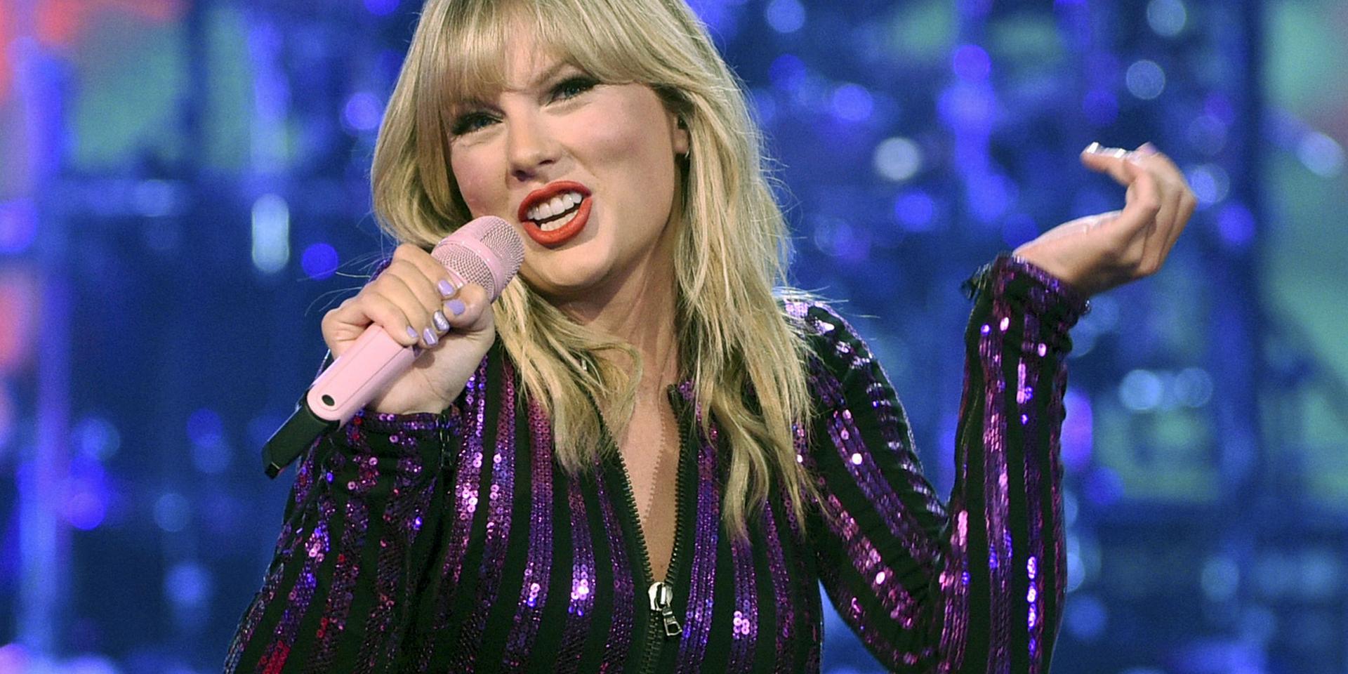 Taylor Swift är tillbaka med ett sjunde album. Arkivbild.