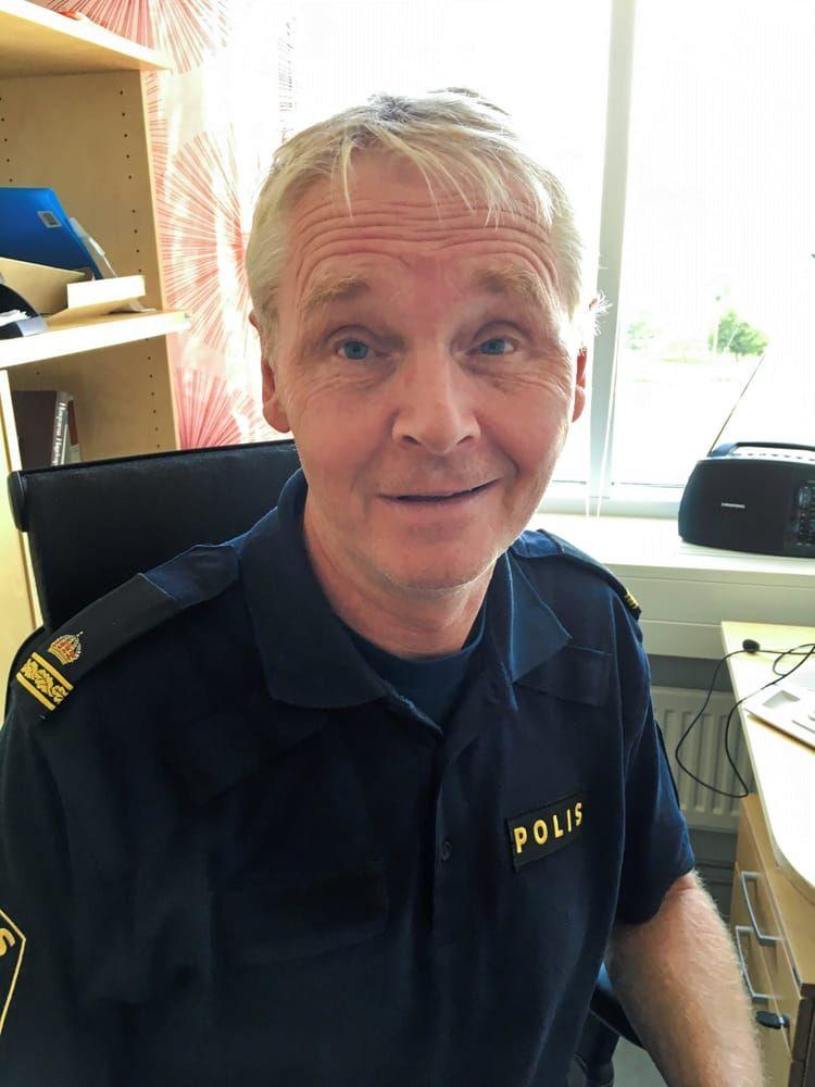 Anders Blomgren, länsansvarig polis för viltolyckor i Västra Götaland.