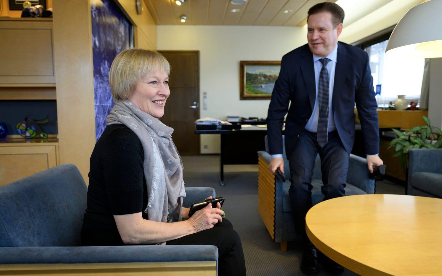 'Tidigare kunde man se flotta bilar med ryska registreringsskyltar i hela staden' säger Päivi Pietiläinen, ansvarig för internationella kontakter i Villmanstrand.