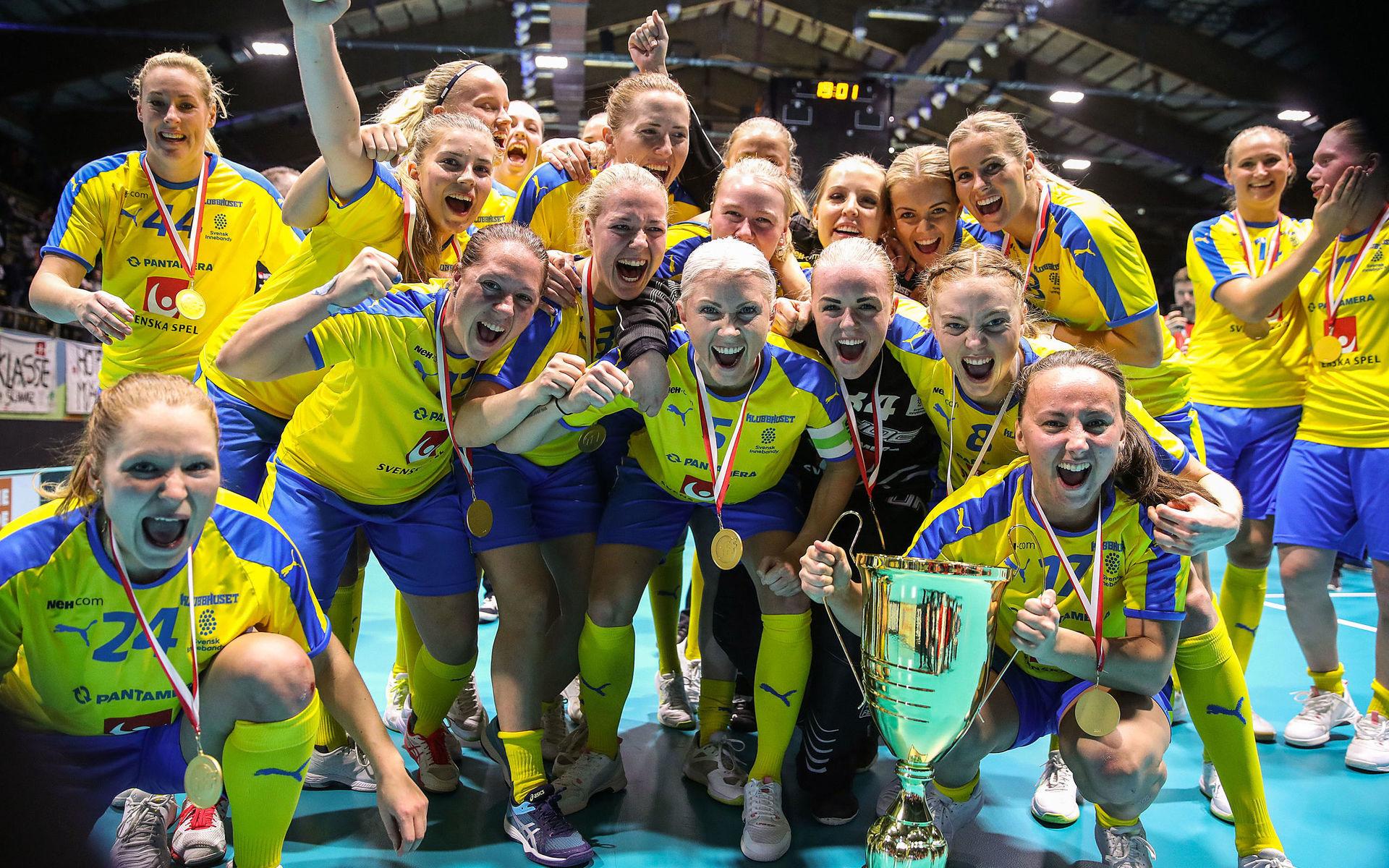 Sverige firar sjunde raka VM-guldet.