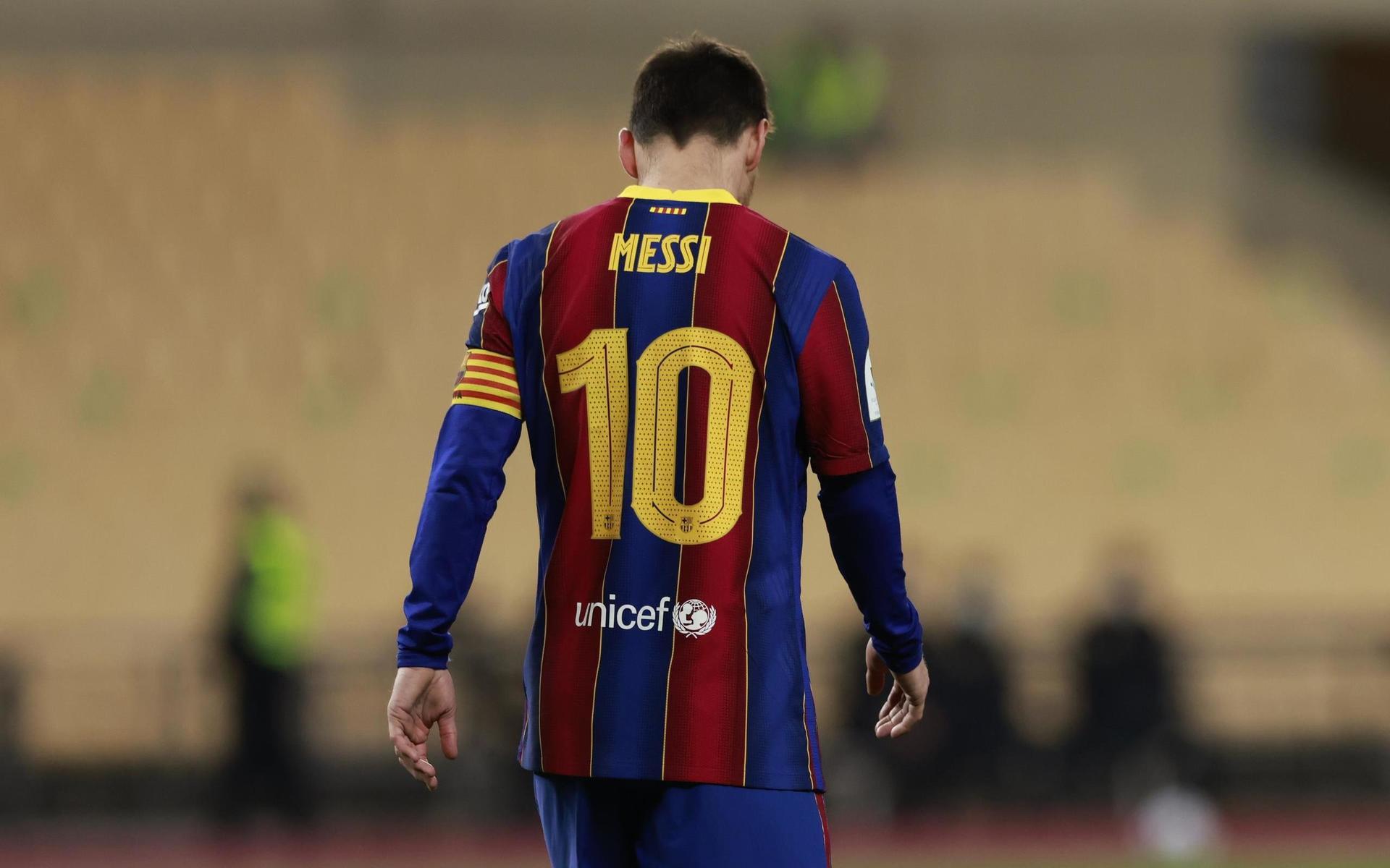 Messis kontrakt med Barcelona går ut i sommar. 