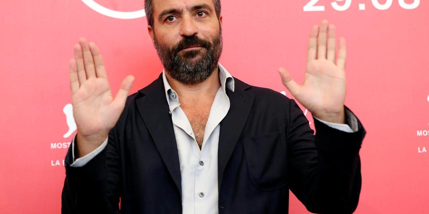 Regissören Saverio Costanzo på filmfestivalen i Venedig.
