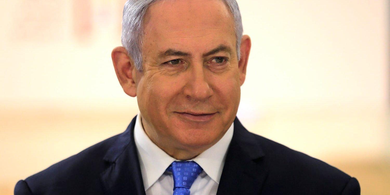 Benjamin Netanyahu är Israels premiärminister. Arkivbild.