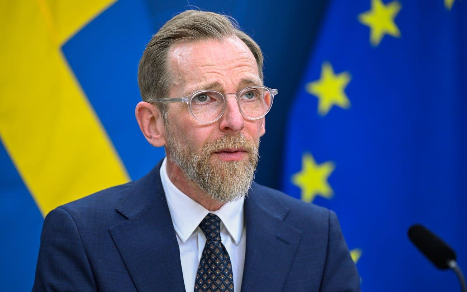 Socialminister Jakob Forssmed (KD). Arkivbild.