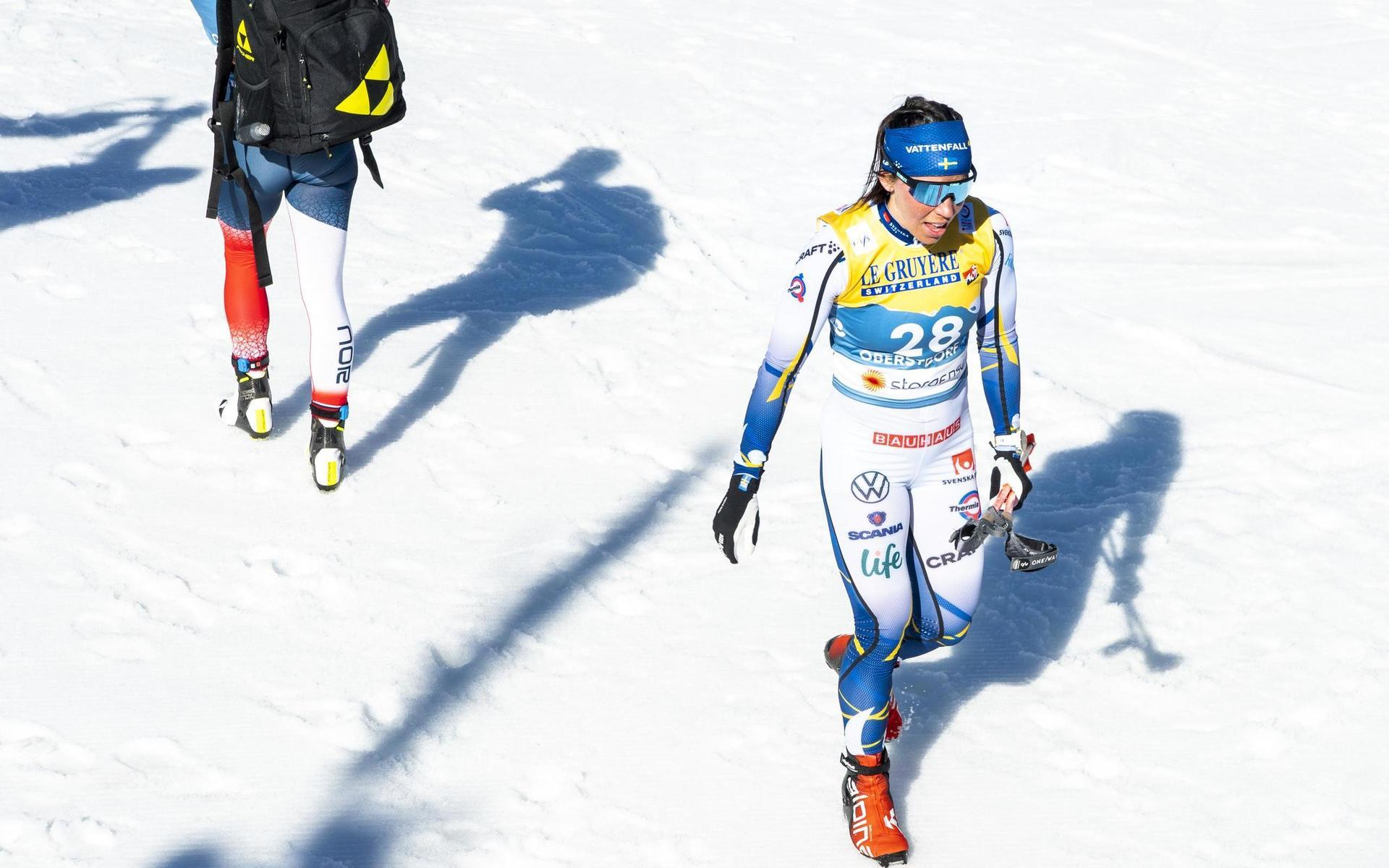 Charlotte Kalla slutade femma i skiathlon och sexa o fristilsloppet över 10 kilometer. 