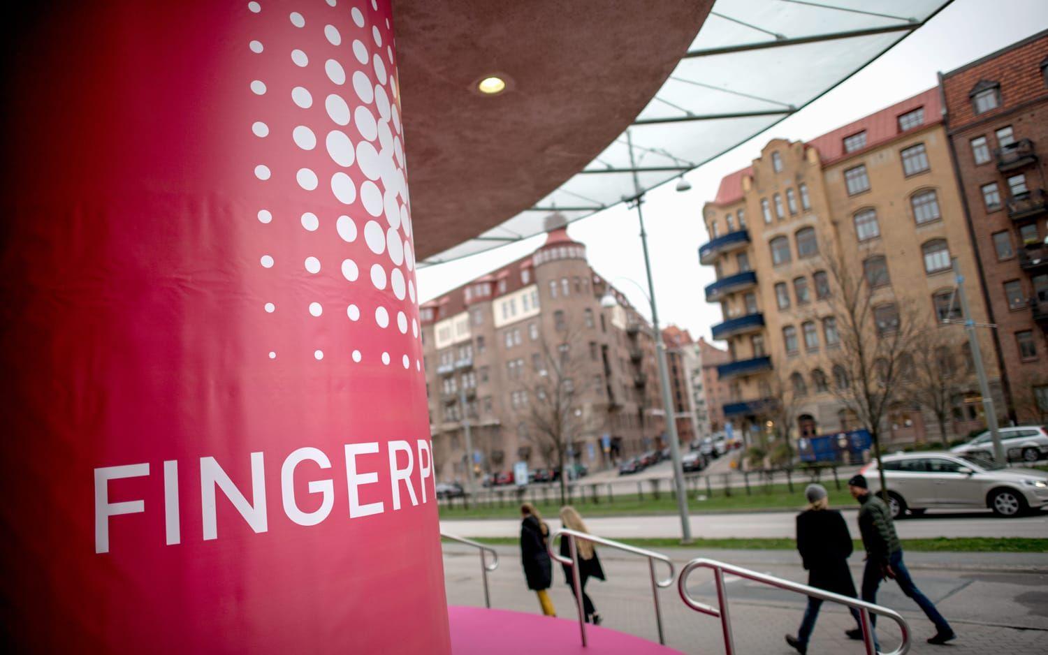 Teknologiföretaget Fingerprint Cards ligger i Göteborg.