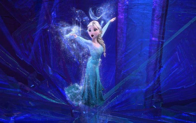 Elsa från filmen Frost. Foto: Disney.