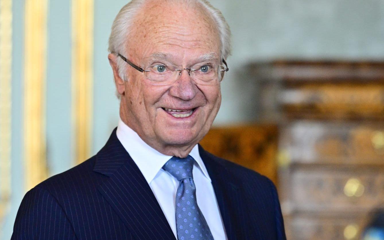 Kung Carl XVI Gustaf. 