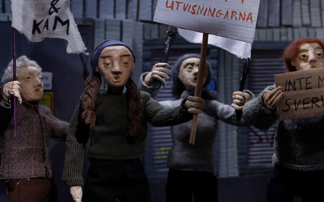 'Dansa min docka' fick pris för bästa dokumentär i kort format på årets Tempo dokumentärfestival. Pressbild