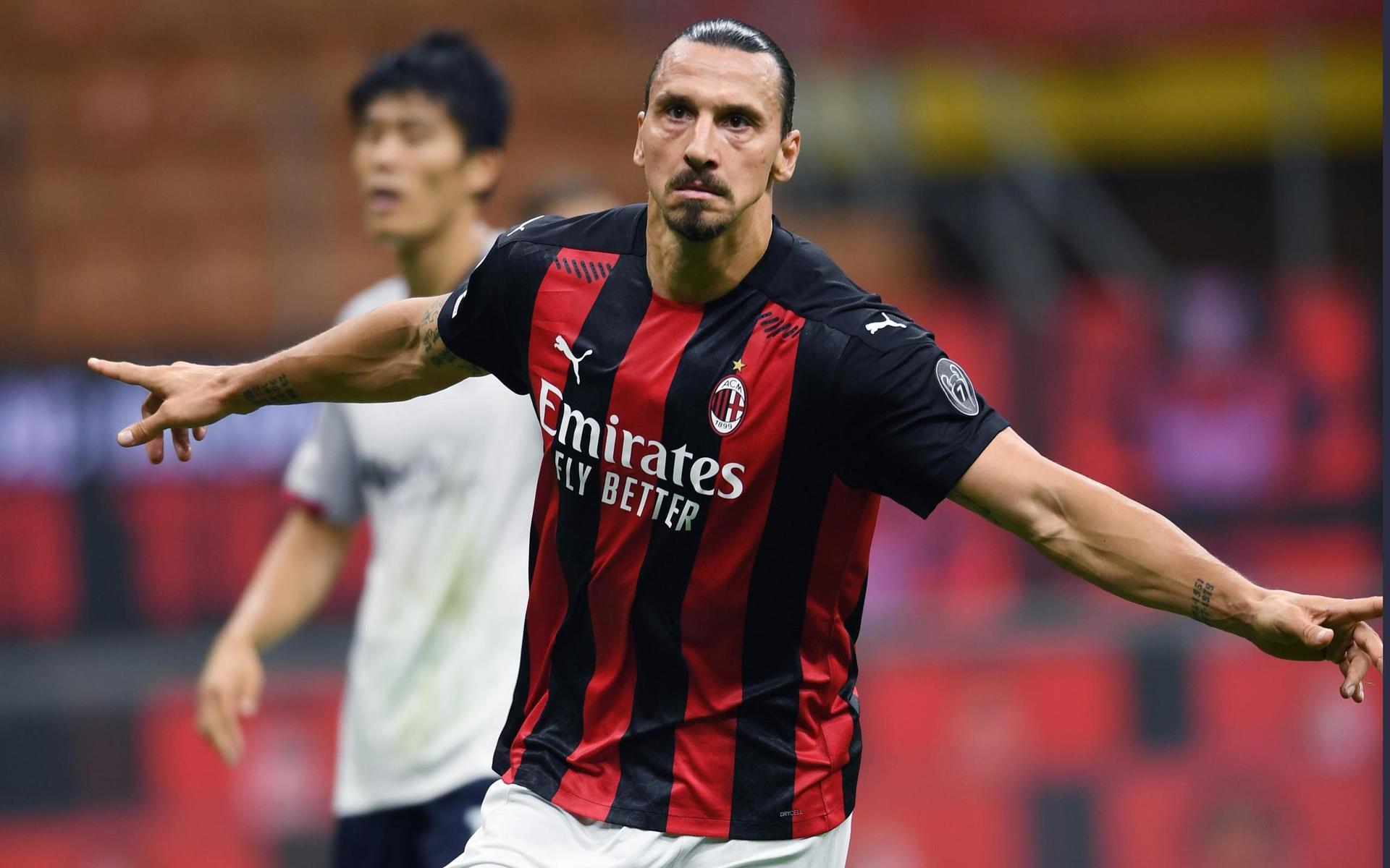 I söndags gjorde Zlatan två mål i Milans Serie A-premiär. 