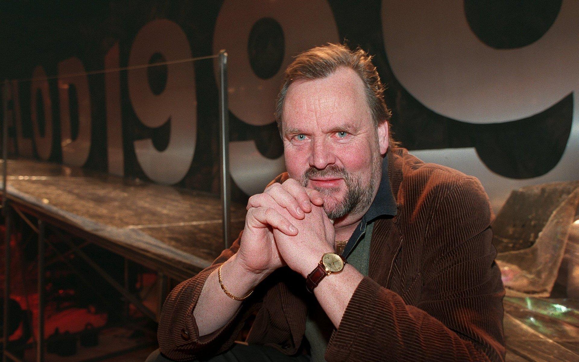 Torgny Söderberg i samband med Melodifestivalen 1999.