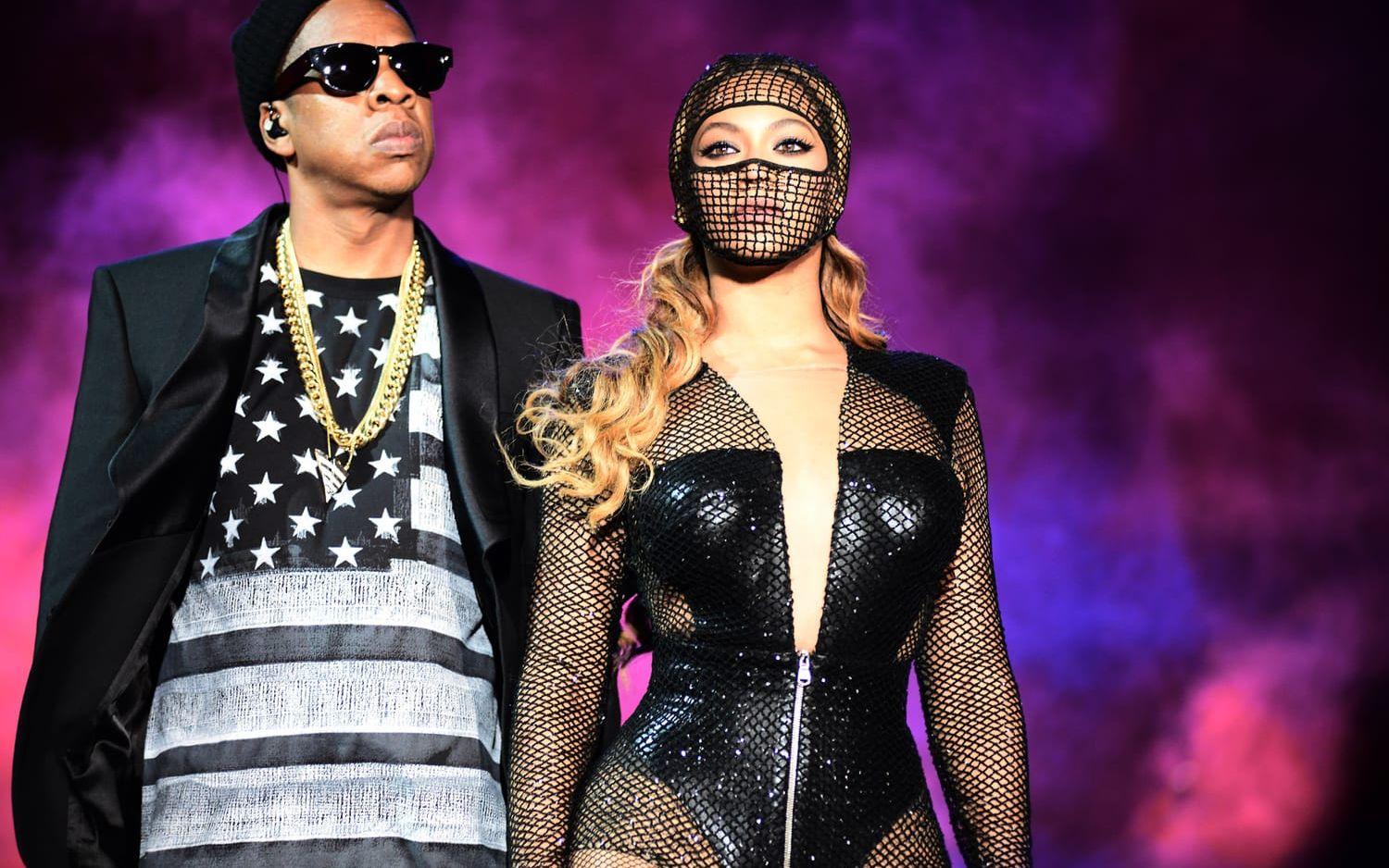 Jay-Z når inte alls upp till Beyoncés nivå. BILD: TT