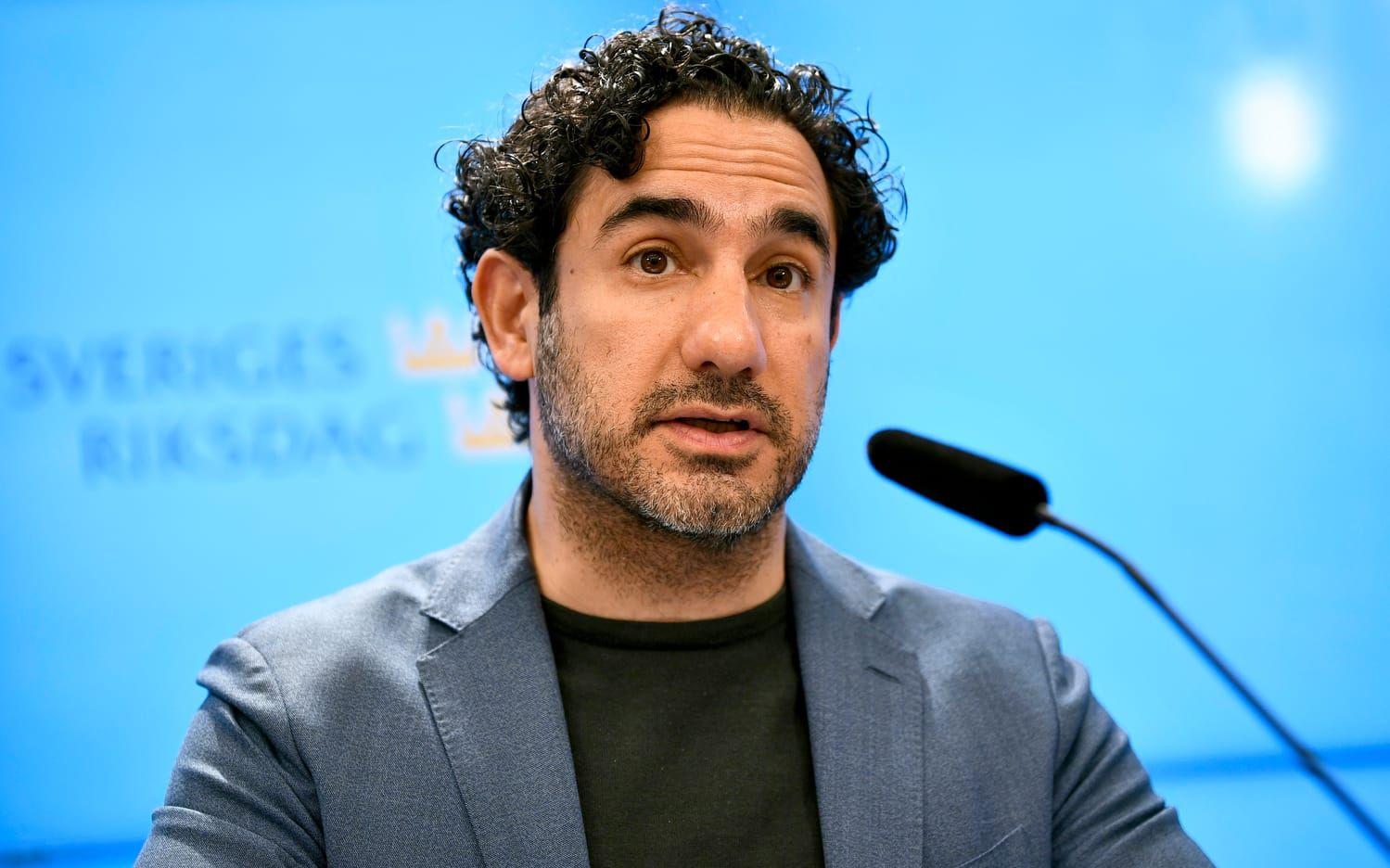 Socialdemokraternas arbetsmarknadspolitiska talesperson Ardalan Shekarabi.