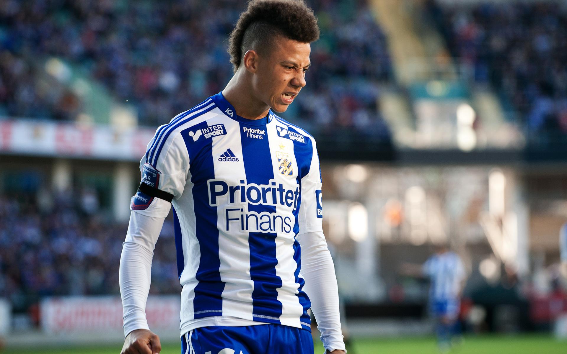 Tobias Sana blommade ut till ett stort framtidsnamn inom svensk fotboll under tiden i Blåvitt. 