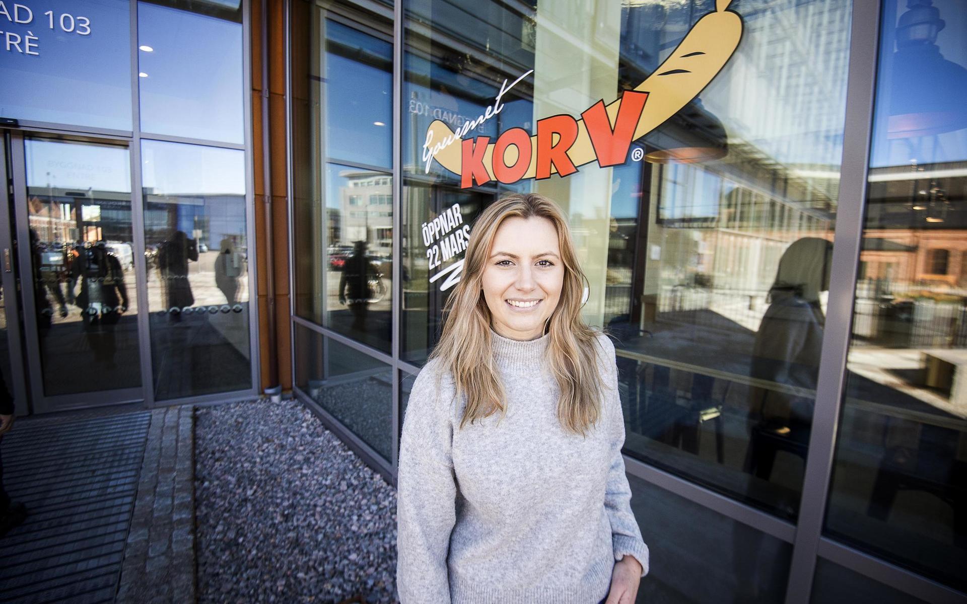 Samtidigt pågår expansionen för franchiseverksamheten. Rebecka Gustafsson har redan öppnat sin andra Gourmetkorv-restaurang i Trollhättan.