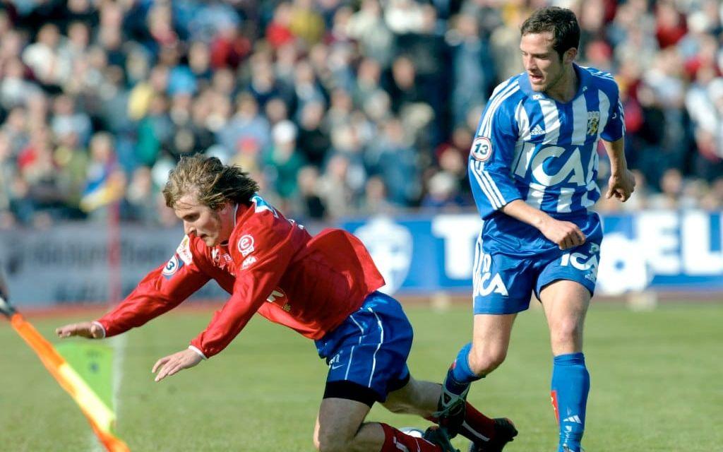 Martin Ericsson började elitkarriären i Brage, innan han kom till IFK Göteborg 2001. Foto: Bildbyrån