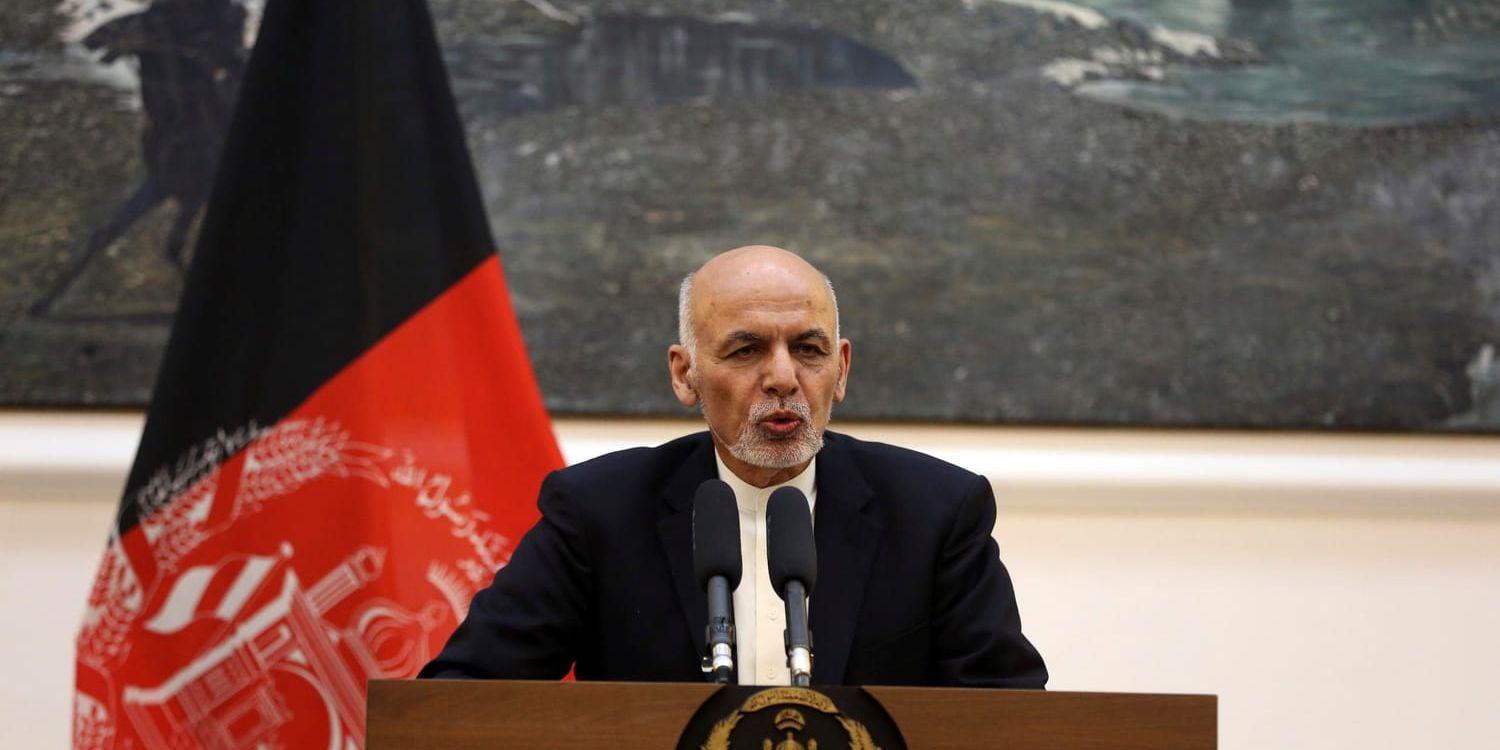 Ashraf Ghani får ett förlängt mandat som afghansk president, i väntan på att ett val ska kunna hållas. Arkivbild.
