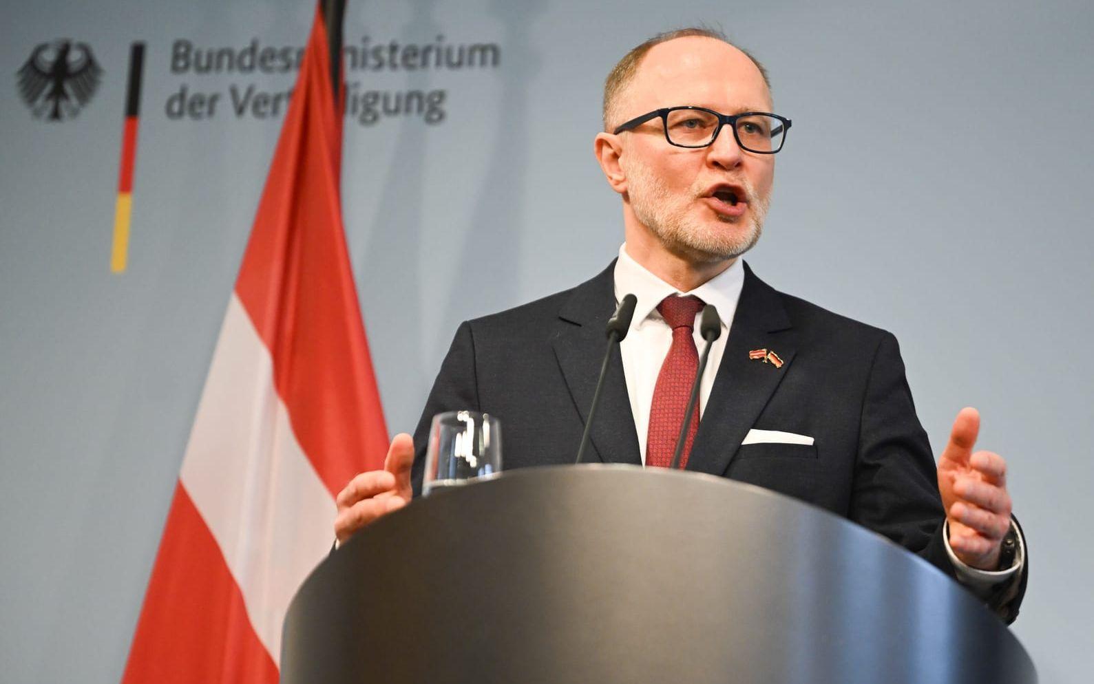 Andris Sprūds. Bild från i mars.