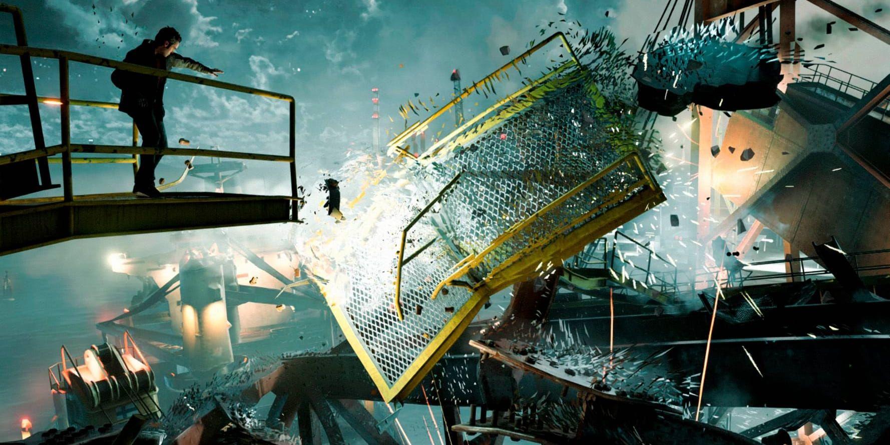 Ticktack. Finska Remedy har sedan Max Payne släpptes varit bäst i klassen på skapa Matrixliknande actionscener och i Quantum Break tar studion det hela till nästa nivå.