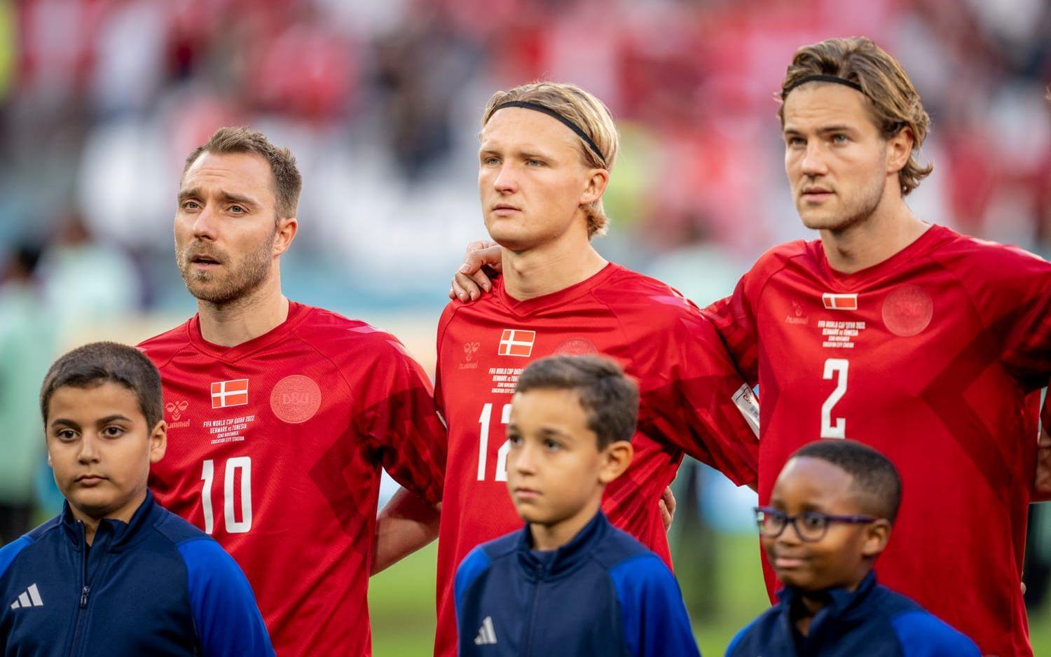 Danmark inledde mästerskapet med att spela lika med Tunisien.