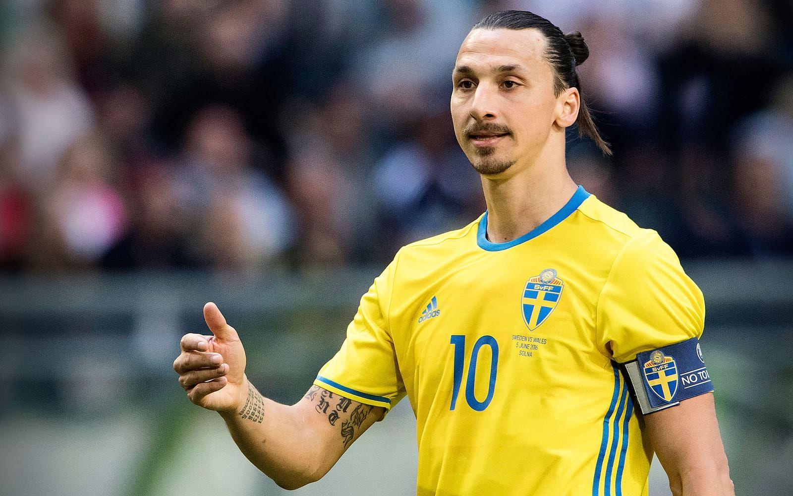 2. Zlatan Ibrahimović, Sverige. Kommer från sin målmässigt bästa säsong i karriären. Vinnaren Ibrahimović måste lyckas för att Sveriges EM-resa inte ska sluta tidigt. 34-åringen kan göra sitt sista mästerskap. Foto: Bildbyrån