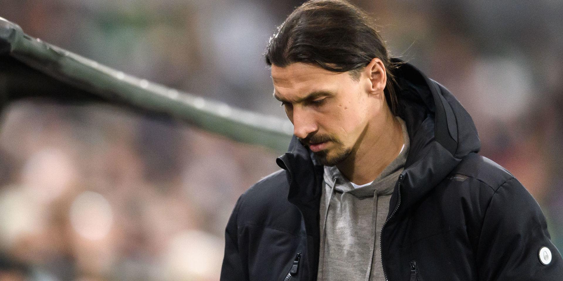 Zlatan lämnade Italien när Serie A stängdes ner. 