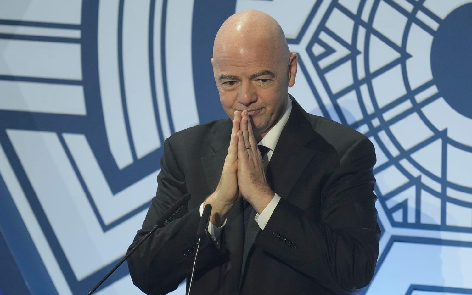 Fifas ordförande Gianni Infantino. Arkivbild.