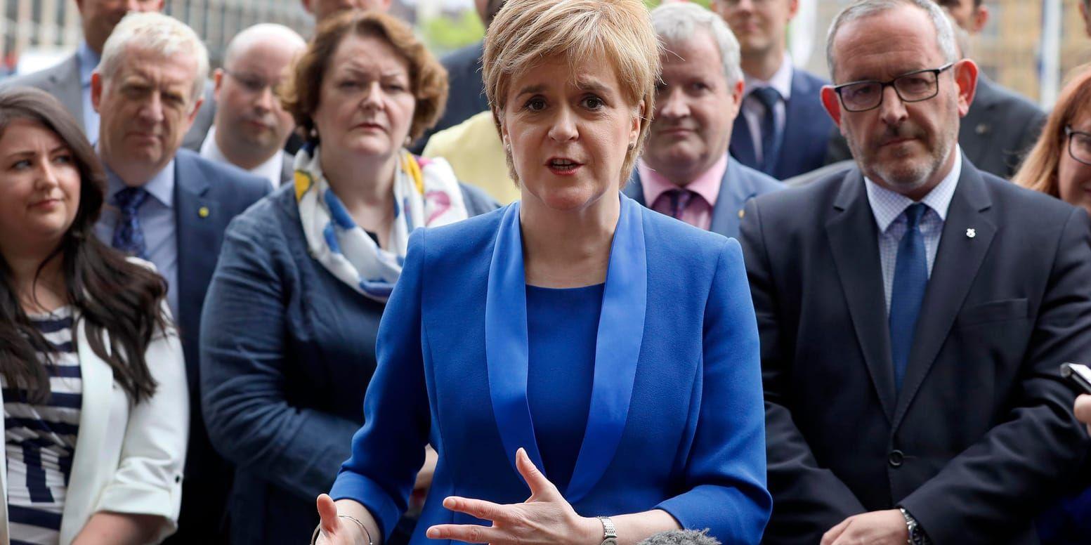 En ny folkomröstning bör hållas i Skottland inom två år, anser den lokala regeringschefen Nicola Sturgeon. Arkivbild.