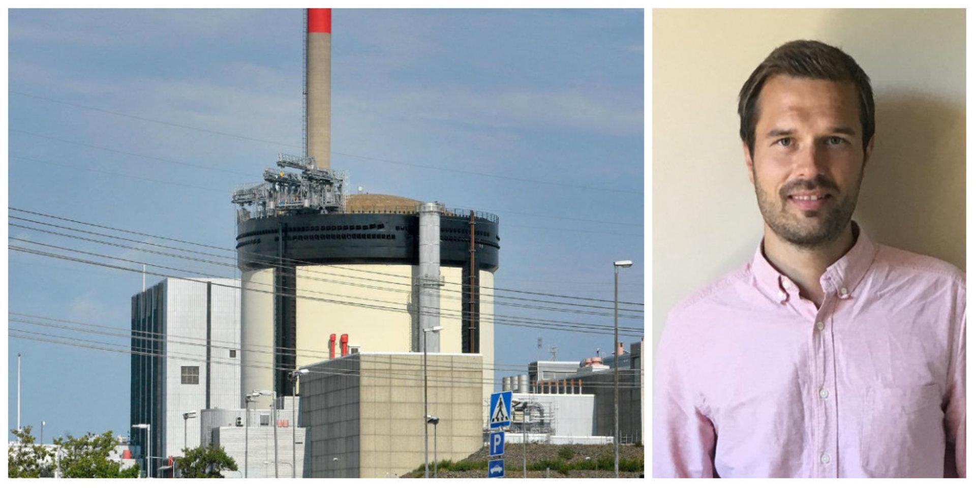 Christian Sjölander är en av grundarna till Kärnfull Energi som kommer nischa in sig på att sälja enbart kärnkraftsel.