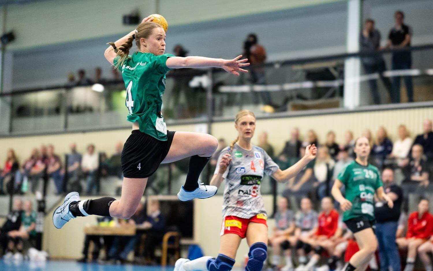 Evelina Källhages Önnered förlorade den andra kvartsfinalen mot Skövde, och därmed står det nu 1–1 i matcher. 