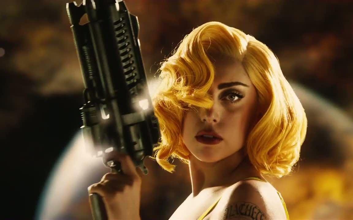 Lady Gaga syntes även i "Machete Kills". Foto: Open Road Films

