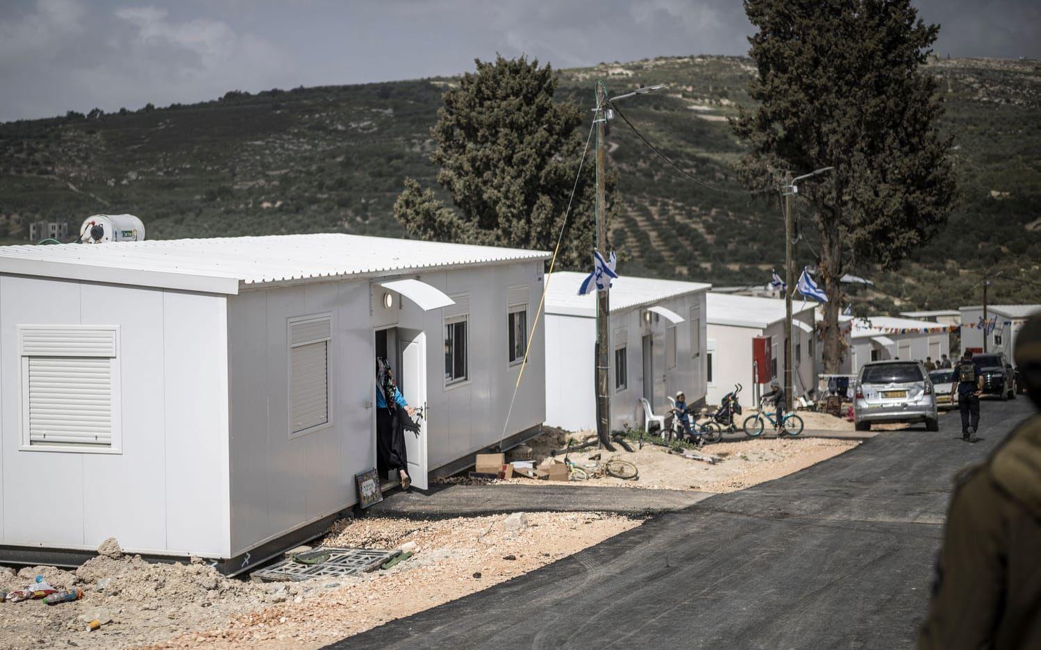 Den gamla bosättningen Sa-Nur har återuppbyggts och invigts av israeliska myndigheter. 