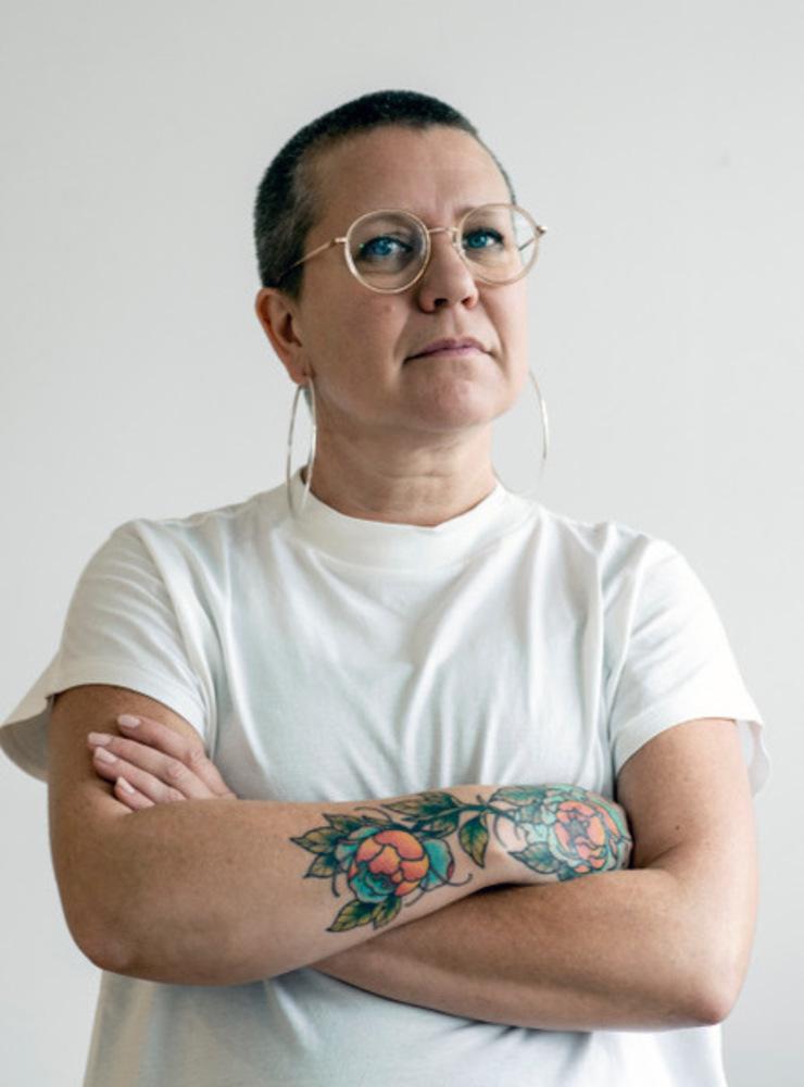 Sara Edström, ordförande Konstnärernas riksorganisation.