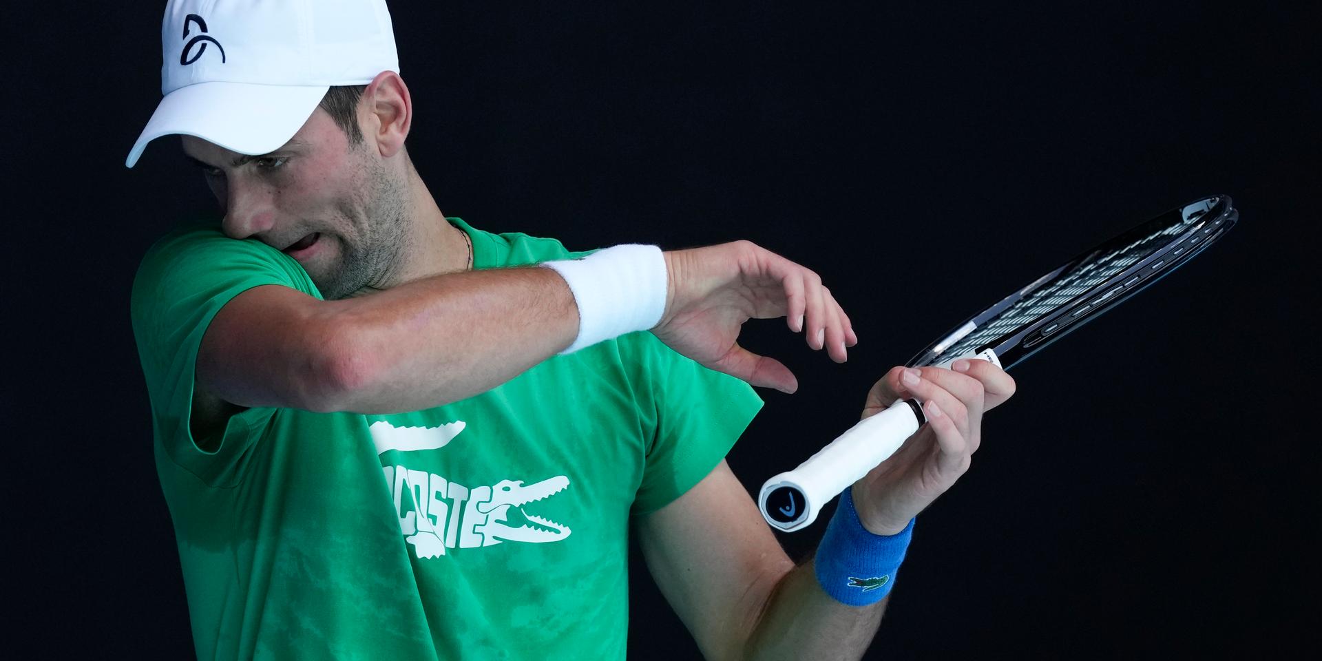 Novak Djokovic kan spela i ATP-turneringen i Dubai i slutet av februari. Arkivbild.