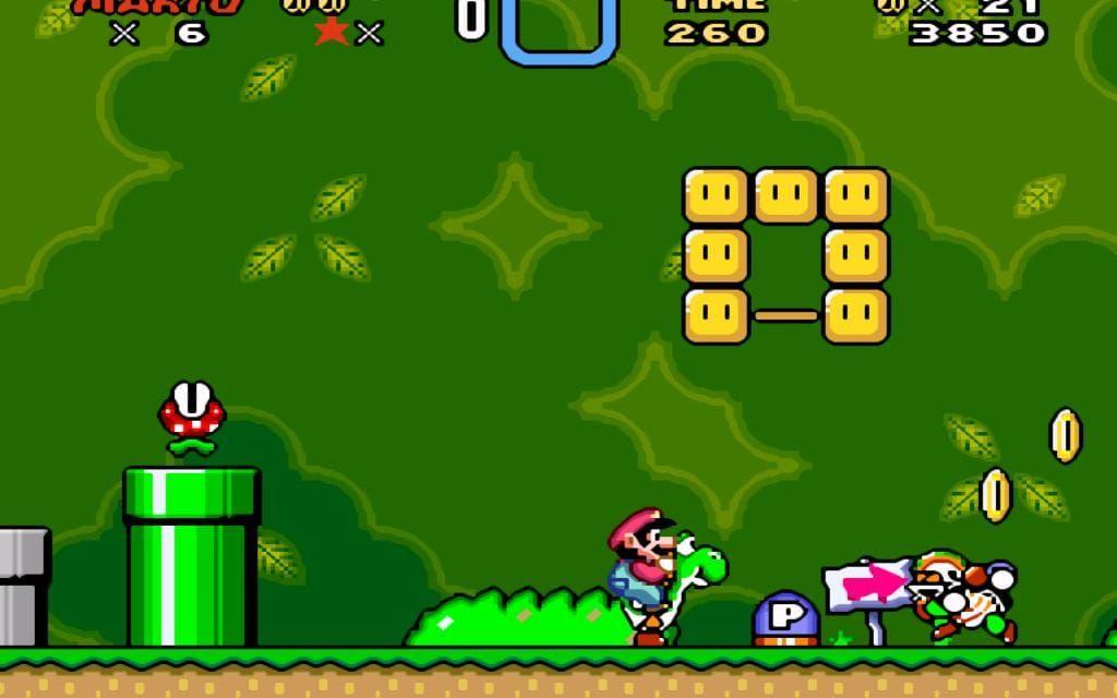 Super Mario World. Bild: Nintendo