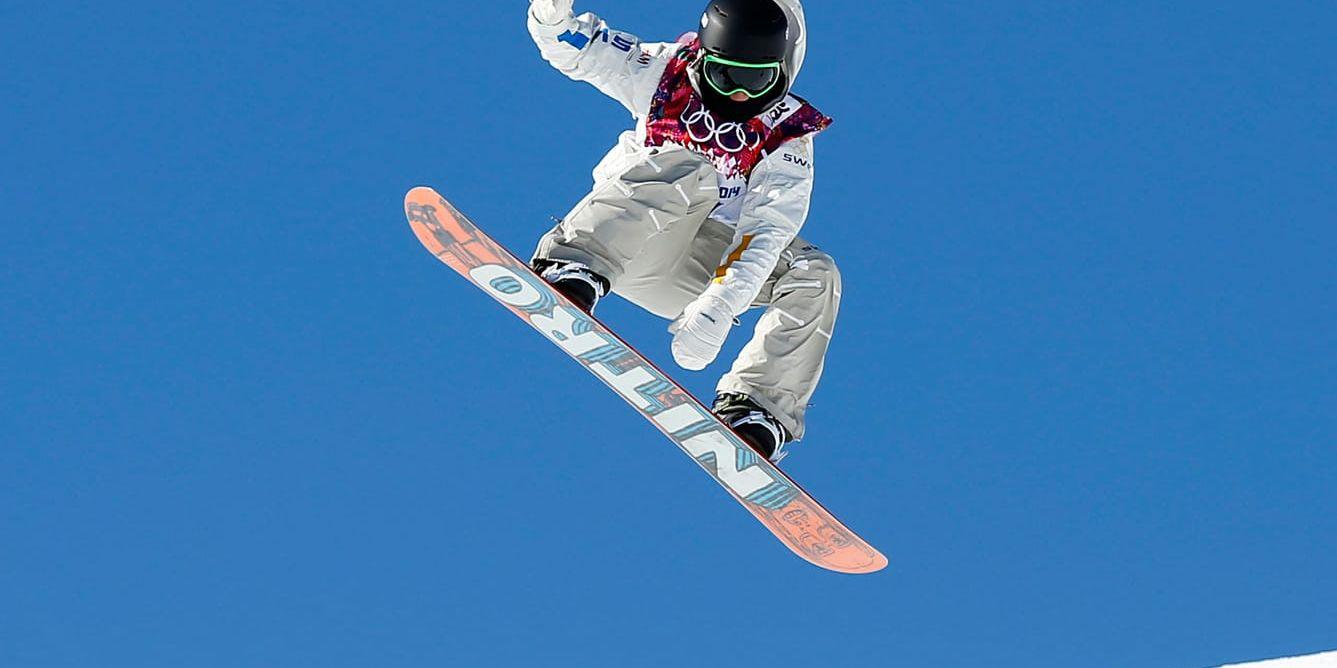 Snowboardåkaren Sven Thorgren slutade fyra i slopestyle på OS i Sotji 2014. Arkivbild.