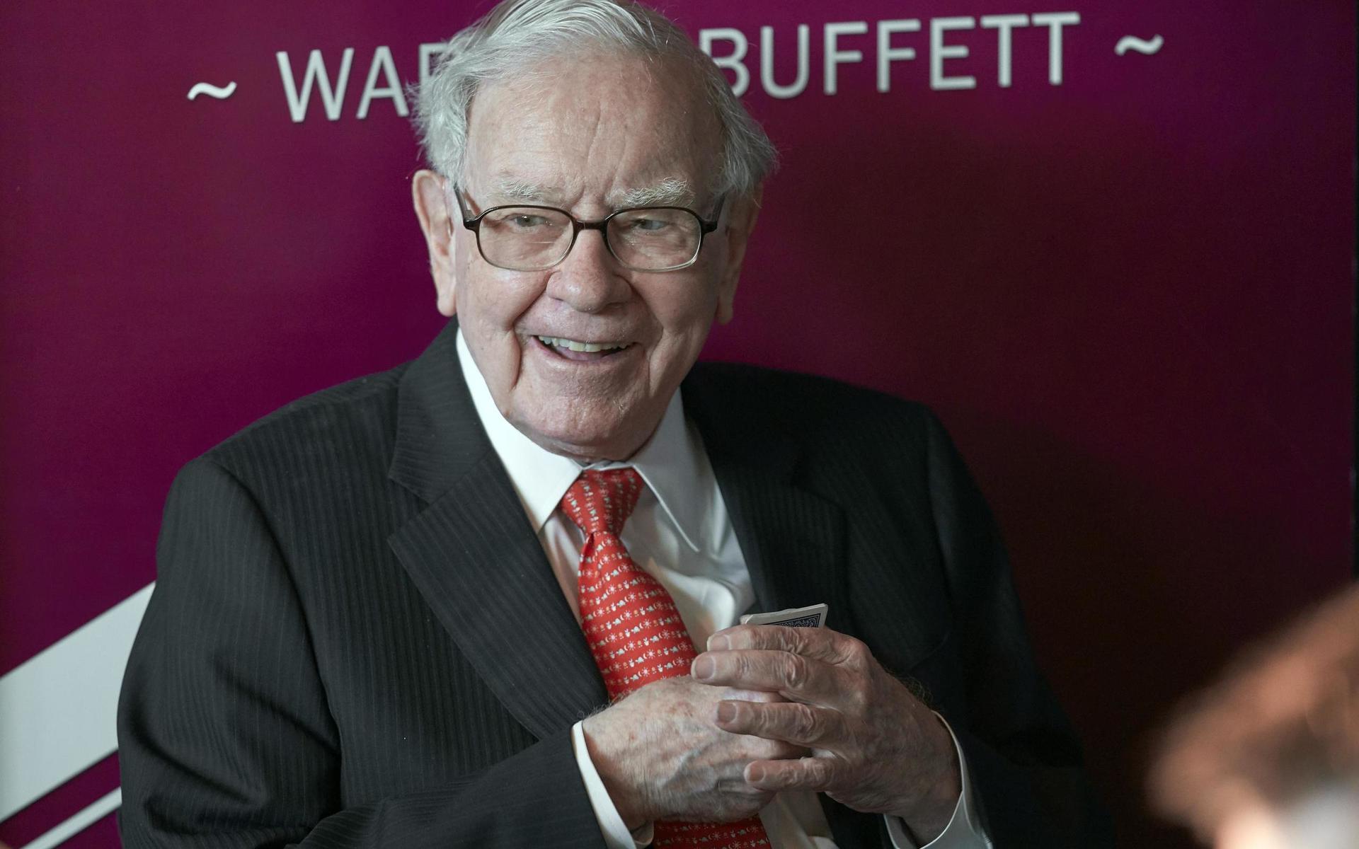 Så gör även Warren Buffett.